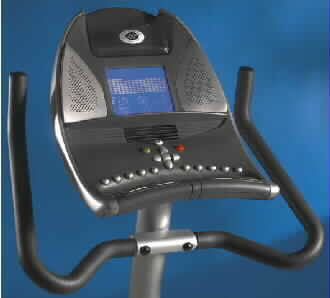 Modern and Fully Featured Display on Horizon Fitness BSC 500 Elite Exercise Bike